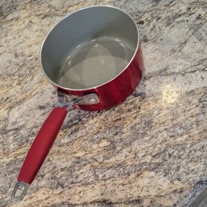Food Network Red Non-Stick 1.5 Quart Saucepan